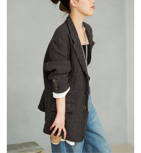 Plage「JANE SMITH / ジェーンスミス WASHABLE BRITISH WOOL TAILOR ジャケット」|テーラードジャケット|