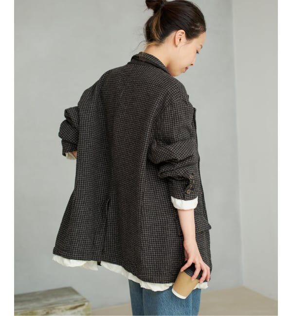 Plage「JANE SMITH / ジェーンスミス WASHABLE BRITISH WOOL TAILOR ジャケット」|テーラードジャケット|
