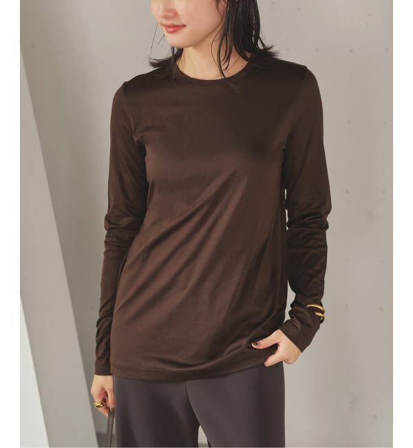 Plage「《予約》loose fit nuance long Tシャツ」|Tシャツ・カットソー|