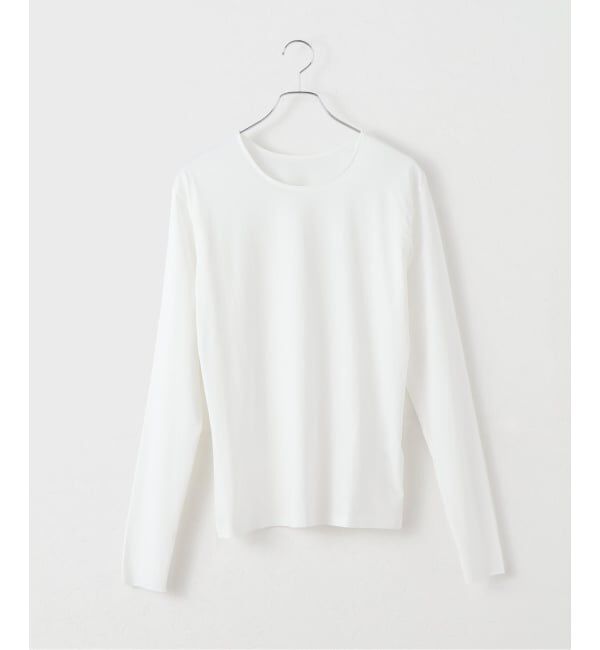 Plage「LUXURY LONG SLEEVE TEE シャツ」|Tシャツ・カットソー|ホワイト
