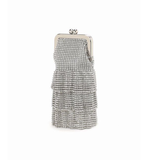 IENA LA BOUCLE「【Whiting&Davis】Kyra Petite Ruffle Clutch バッグ」|その他|