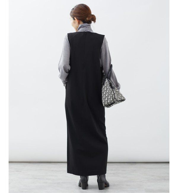 VERMEIL par iena「コンパクトジャージナローワンピース」|ワンピース|
