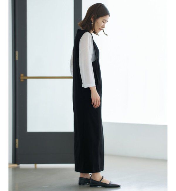 VERMEIL par iena「コンパクトジャージナローワンピース」|ワンピース|