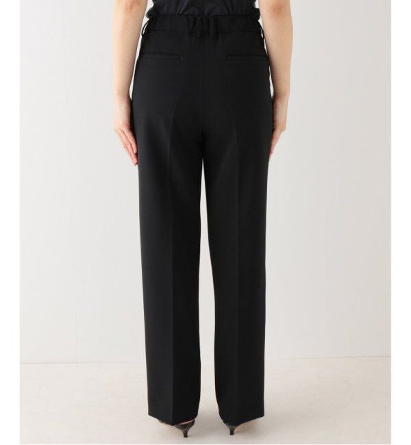 VERMEIL par iena「ダブルクロス ストレッチパンツ」|スラックス|