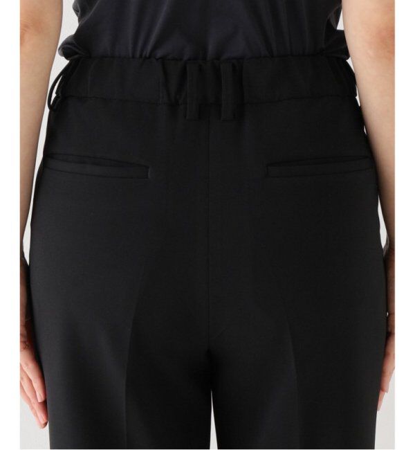 VERMEIL par iena「ダブルクロス ストレッチパンツ」|スラックス|