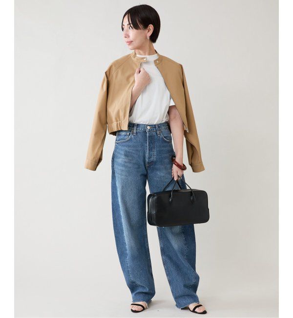 VERMEIL par iena「AGOLDE（エーゴールドイー） LUNA PIECED JEAN A9039-1535」|デニム|