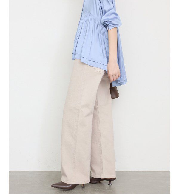 SLOBE IENA「《一部店舗・WEB限定カラーあり/追加5》LE DENIM ストレートパンツ」|デニム|