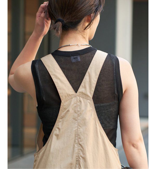 IENA LA BOUCLE「《追加》IENA LA BOUCLE 水撚りガスフライスノースリーブ」|Tシャツ・カットソー|