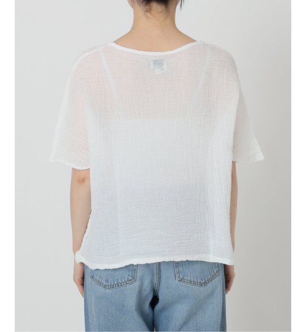 IENA「LES ATELIERS FRANCAIS DE CONFECTION ハーフスリーブトップス」|シャツ・ブラウス|