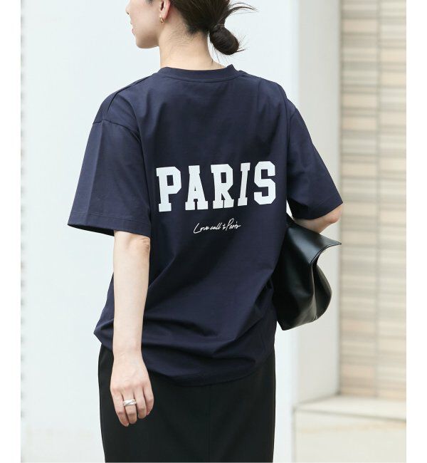 VERMEIL par iena「《一部店舗限定》PARIS ロゴTシャツ」|Tシャツ・カットソー|
