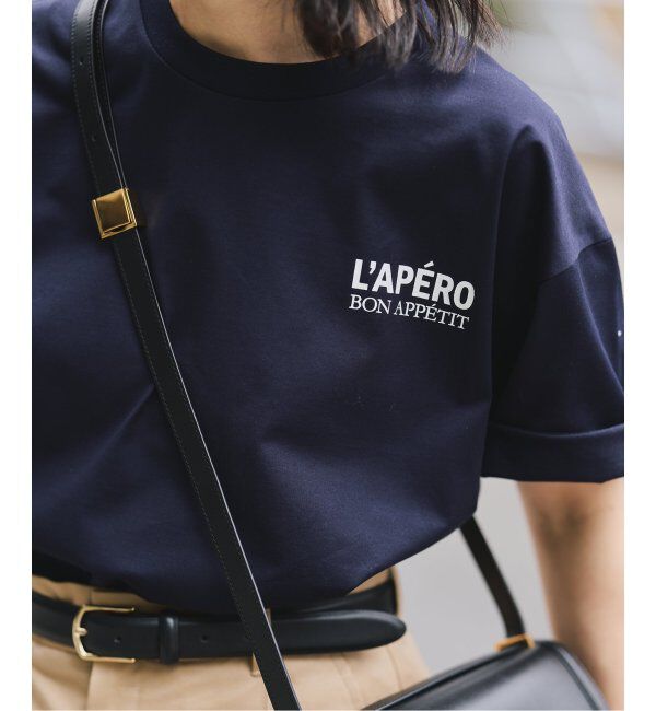 VERMEIL par iena「《一部店舗限定》PARIS ロゴTシャツ」|Tシャツ・カットソー|