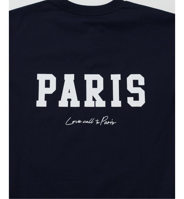 VERMEIL par iena「《一部店舗限定》PARIS ロゴTシャツ」|Tシャツ・カットソー|