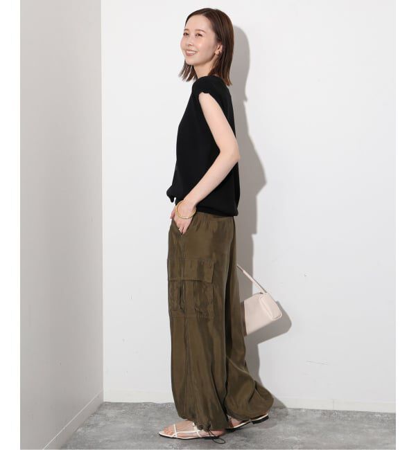 SLOBE IENA「《WEB限定/追加》総針Vネック ニットベスト」|ベスト・ジレ|