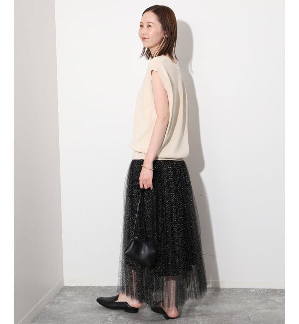 SLOBE IENA「《WEB限定/追加》総針Vネック ニットベスト」|ベスト・ジレ|