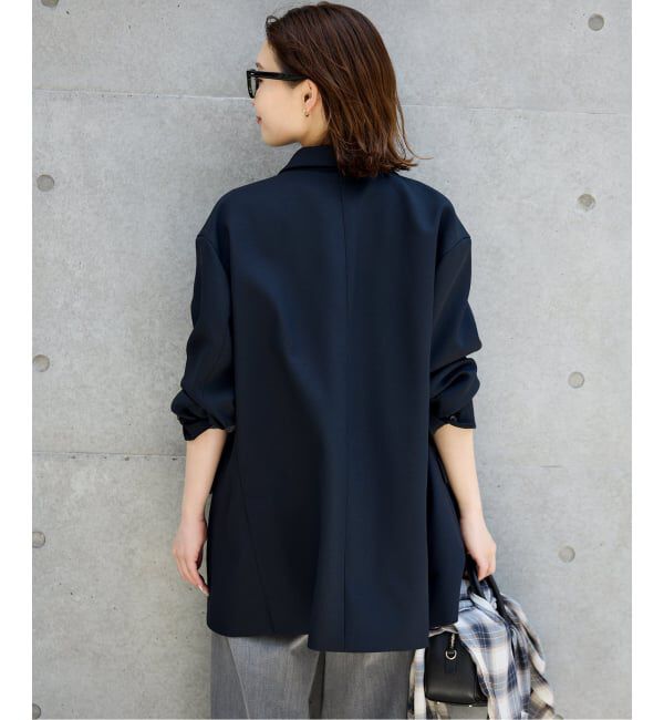 SLOBE IENA「《追加》PE SHARK ビッグジャケット」|テーラードジャケット|