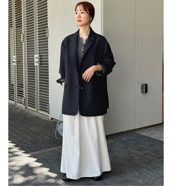 SLOBE IENA「《追加》PE SHARK ビッグジャケット」|テーラードジャケット|