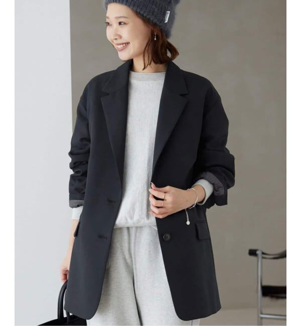 SLOBE IENA「《追加》PE SHARK ビッグジャケット」|テーラードジャケット|