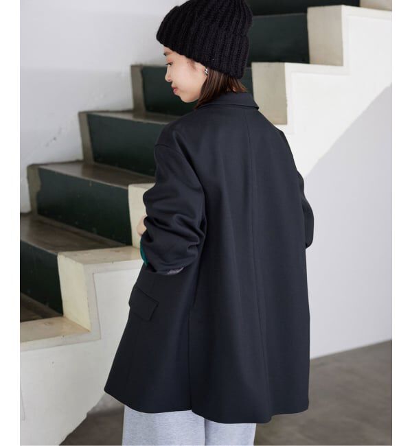 SLOBE IENA「《追加》PE SHARK ビッグジャケット」|テーラードジャケット|