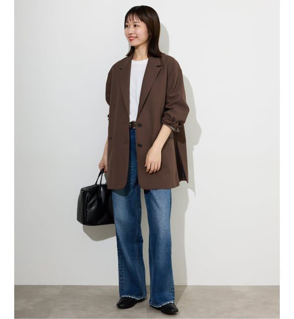 SLOBE IENA「《追加》PE SHARK ビッグジャケット」|テーラードジャケット|