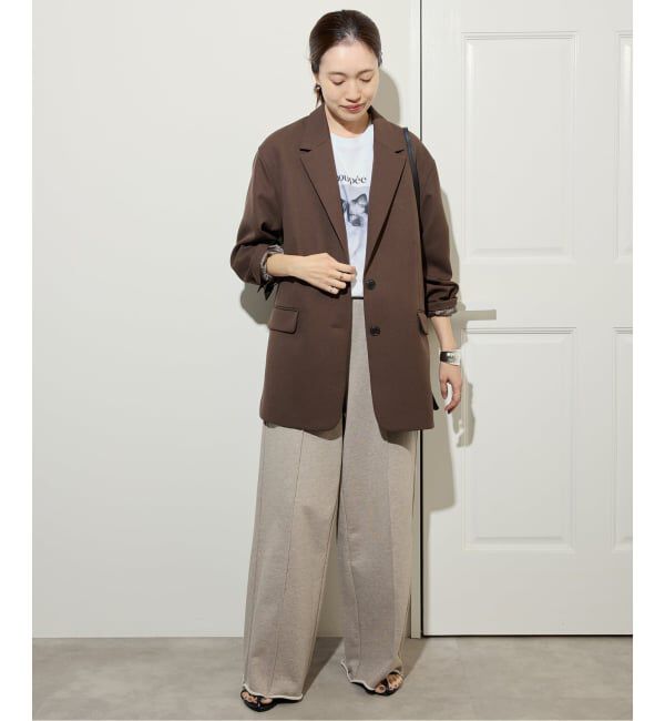 SLOBE IENA「《追加》PE SHARK ビッグジャケット」|テーラードジャケット|