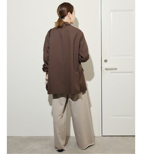 SLOBE IENA「《追加》PE SHARK ビッグジャケット」|テーラードジャケット|