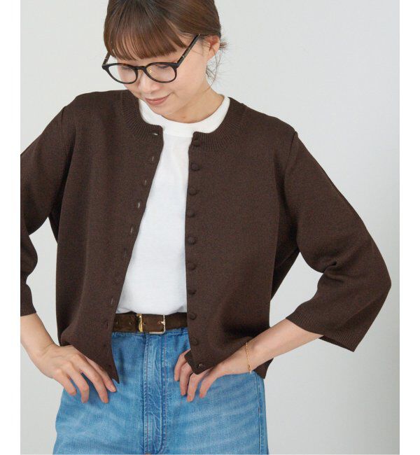 IENA「Debussyミニカーディガン」|カーディガン|
