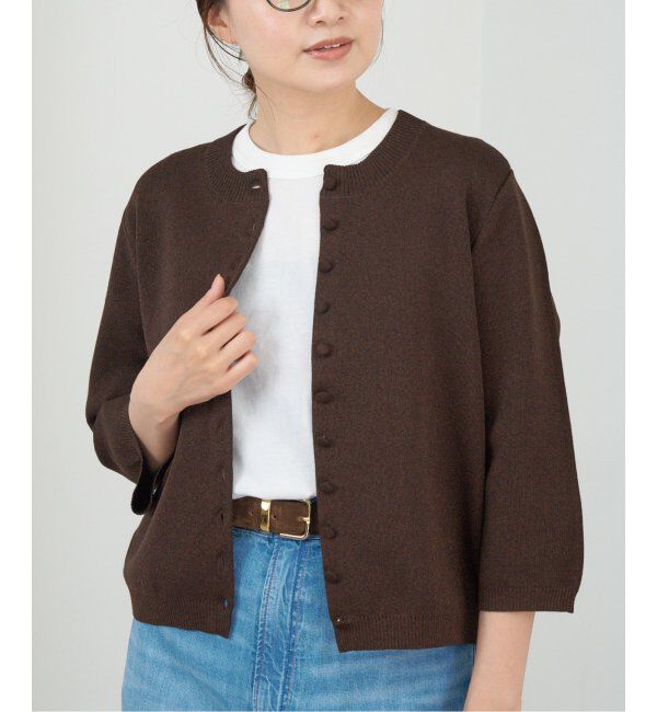 IENA「Debussyミニカーディガン」|カーディガン|