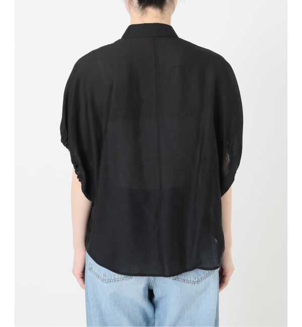 IENA「《追加》リネン混 襟付きブラウス」|シャツ・ブラウス|