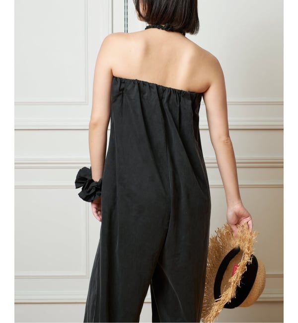 IENA LA BOUCLE「IENA LA BOUCLE キュプラベアオールインワン」|オールインワン|