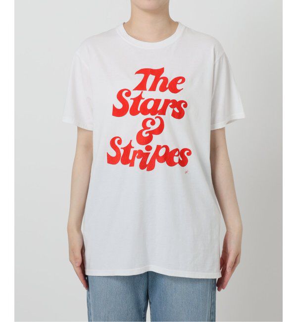 IENA「COUTURE D&rsquo;ADAM/クチュールドアダム TheStars&Stripes Tシャツ」|Tシャツ・カットソー|