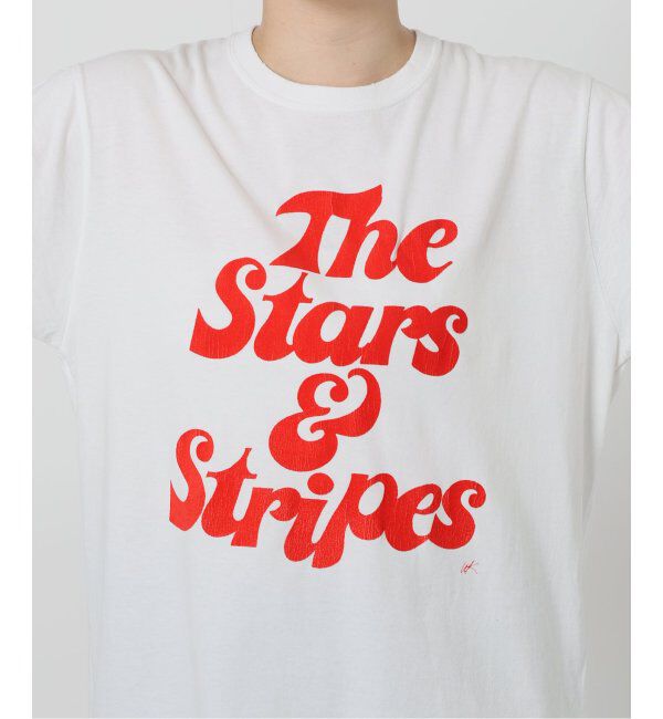 IENA「COUTURE D&rsquo;ADAM/クチュールドアダム TheStars&Stripes Tシャツ」|Tシャツ・カットソー|