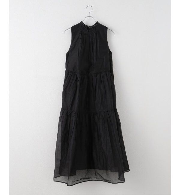 IENA「MARILYN MOON/マリリンムーン Sheer gather OP ワンピース」|ワンピース|