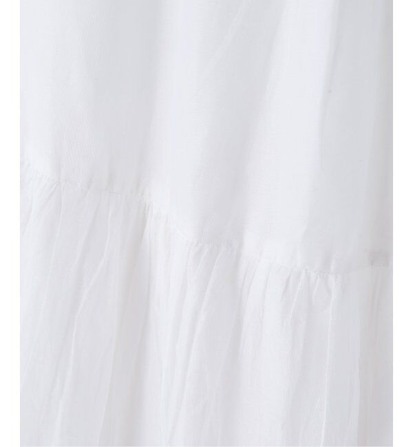 IENA「MARILYN MOON/マリリンムーン Sheer gather OP ワンピース」|ワンピース|