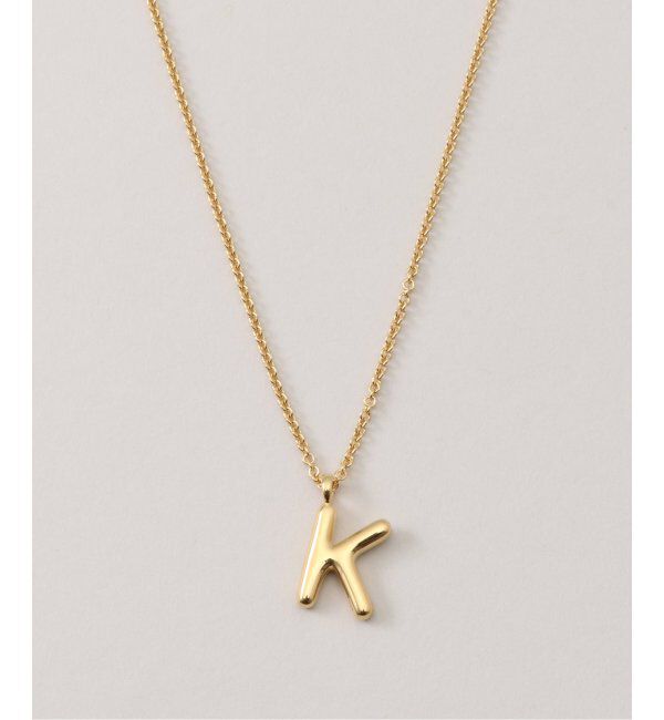 IENA「JOSEPHINE STUDIO/ジョセフィン・ストゥディオ LETER CHARM SMALL K ネックレス SMALL」|ネックレス|ゴールド
