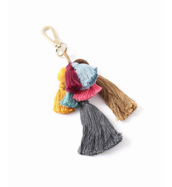VERMEIL par iena「《WEB限定/追加》CITRUS シトラス Thread Tassel Charm CH06」|キーケース|
