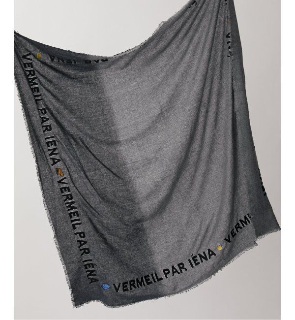 VERMEIL par iena「《追加》CITRUS シトラス Verロゴ Stole C25261」|ストール|グレー
