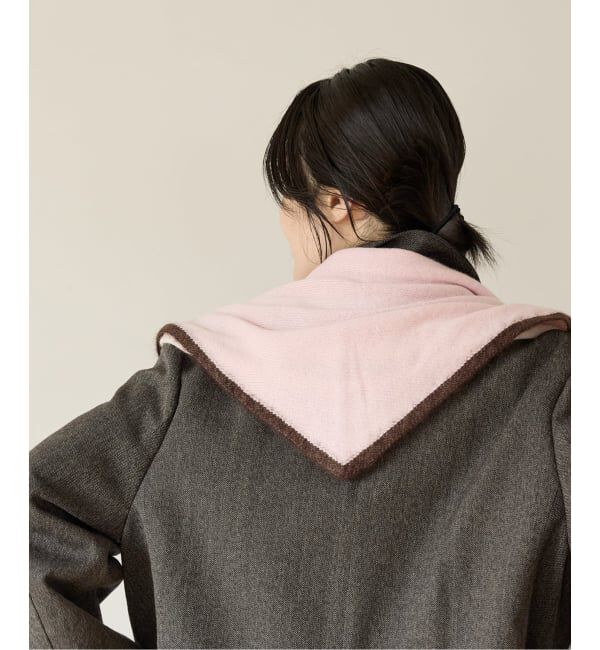 IENA LA BOUCLE「ASAUCE MELER/アソースメレ トライアングルスカーフ AM25FSC266」|バンダナ・スカーフ|パープル A