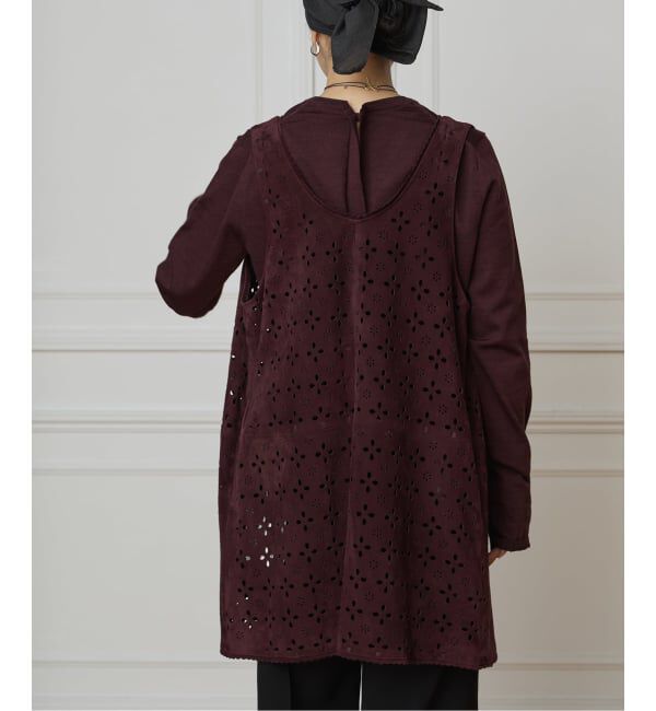 IENA LA BOUCLE「IENA LA BOUCLE Punching Suede 2WAY Vest」|ダウンベスト・ベスト|