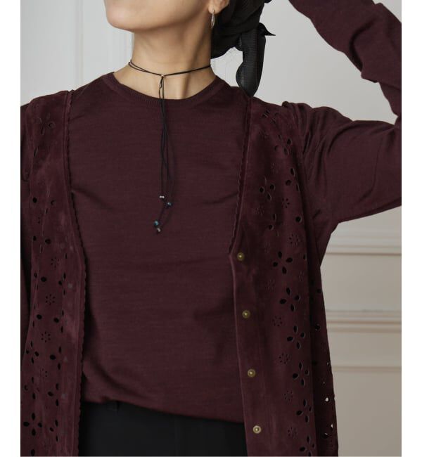 IENA LA BOUCLE「IENA LA BOUCLE Punching Suede 2WAY Vest」|ダウンベスト・ベスト|