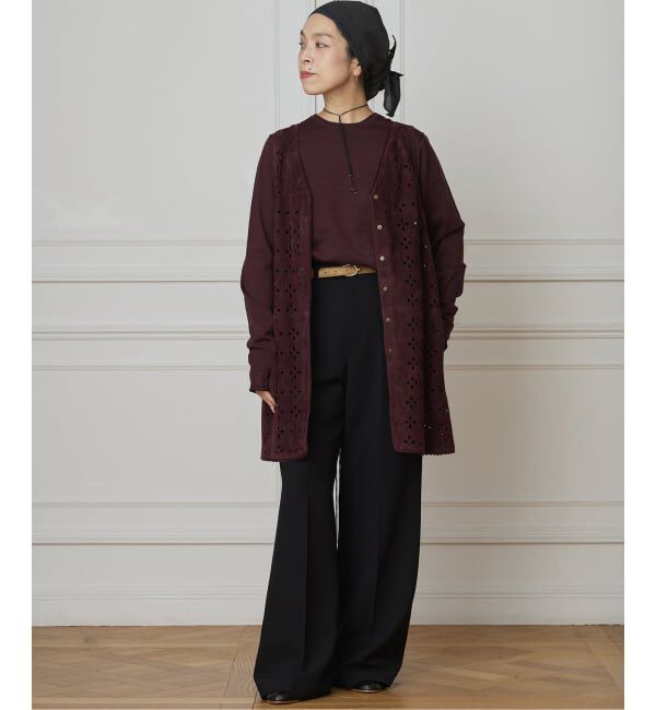 IENA LA BOUCLE「IENA LA BOUCLE Punching Suede 2WAY Vest」|ダウンベスト・ベスト|