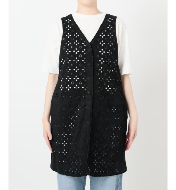 IENA LA BOUCLE「IENA LA BOUCLE Punching Suede 2WAY Vest」|ダウンベスト・ベスト|