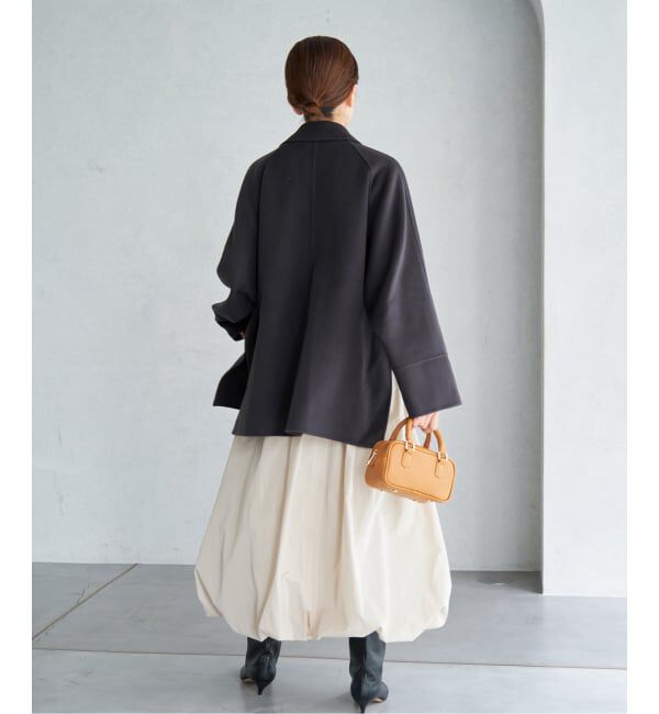 IENA「《WEB限定/追加2》スーパー160ダブルフェイスショートコート」|その他|