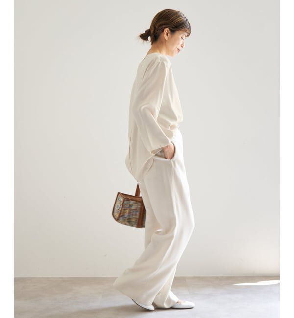 IENA「Maison IENAフィブリルTブラウス」|シャツ・ブラウス|