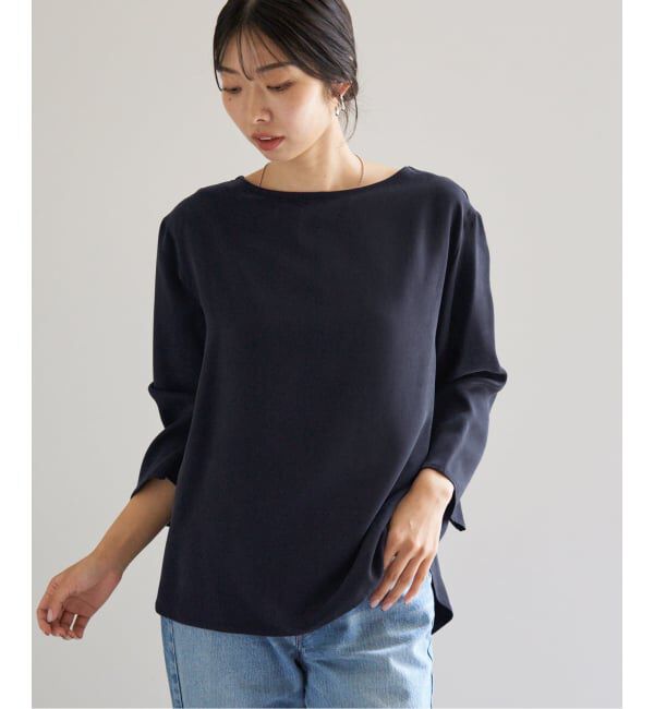 IENA「Maison IENAフィブリルTブラウス」|シャツ・ブラウス|