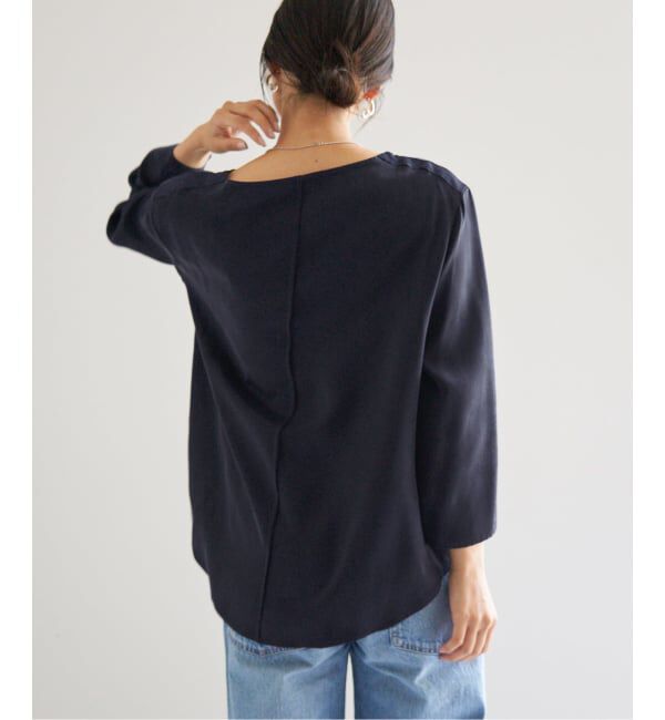 IENA「Maison IENAフィブリルTブラウス」|シャツ・ブラウス|