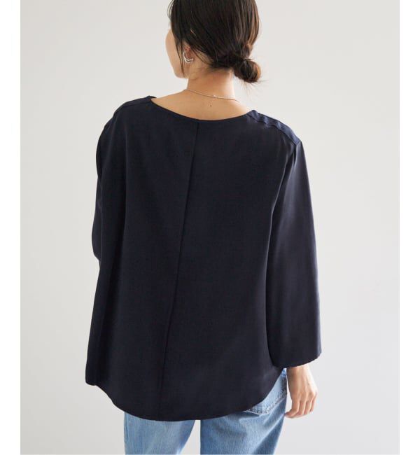 IENA「Maison IENAフィブリルTブラウス」|シャツ・ブラウス|