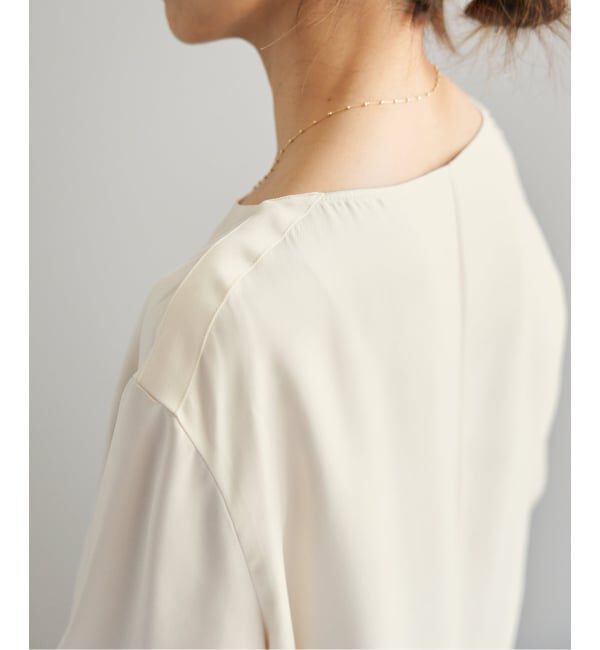 IENA「Maison IENAフィブリルTブラウス」|シャツ・ブラウス|