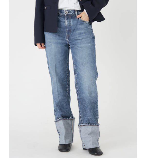 IENA「upper hights/アッパーハイツ THE COUSIN MIDRISE デニムパンツ」|デニム|