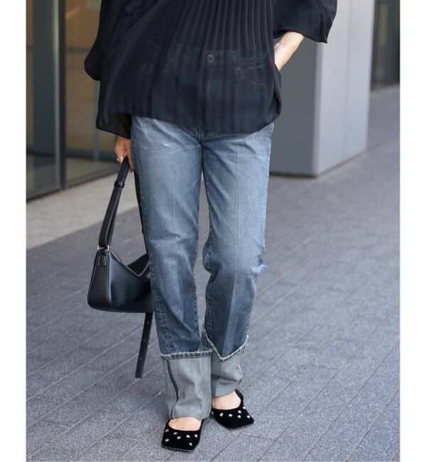 IENA「upper hights/アッパーハイツ THE COUSIN MIDRISE デニムパンツ」|デニム|