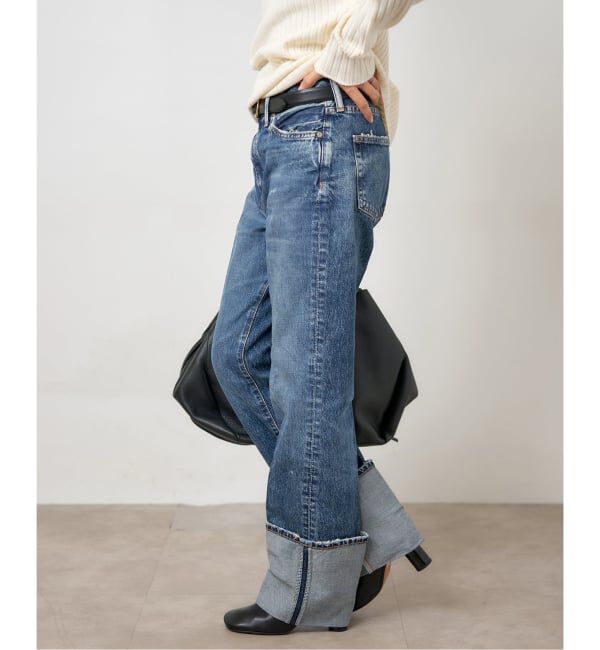 IENA「upper hights/アッパーハイツ THE COUSIN MIDRISE デニムパンツ」|デニム|